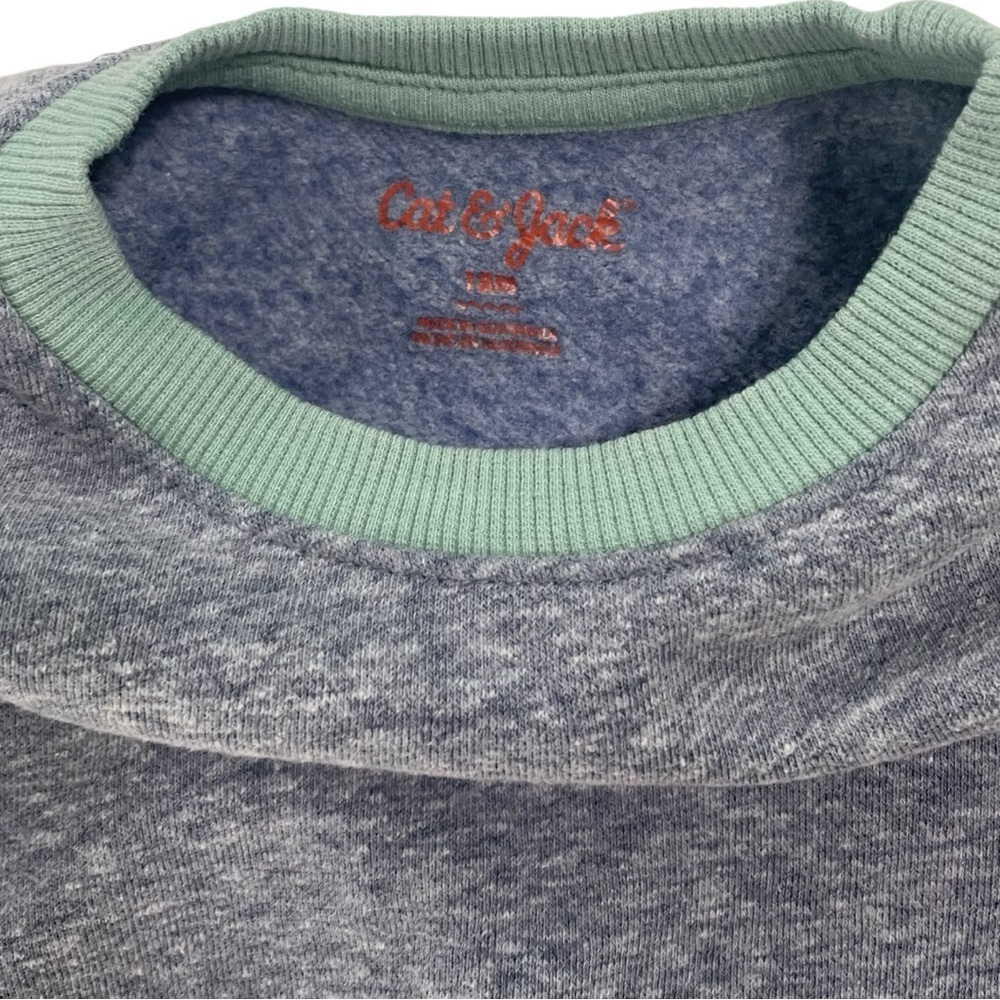 Disney and Cat and Jack sweatshirts boys 18 months Mickey Mouse - Picture 4 of 6
